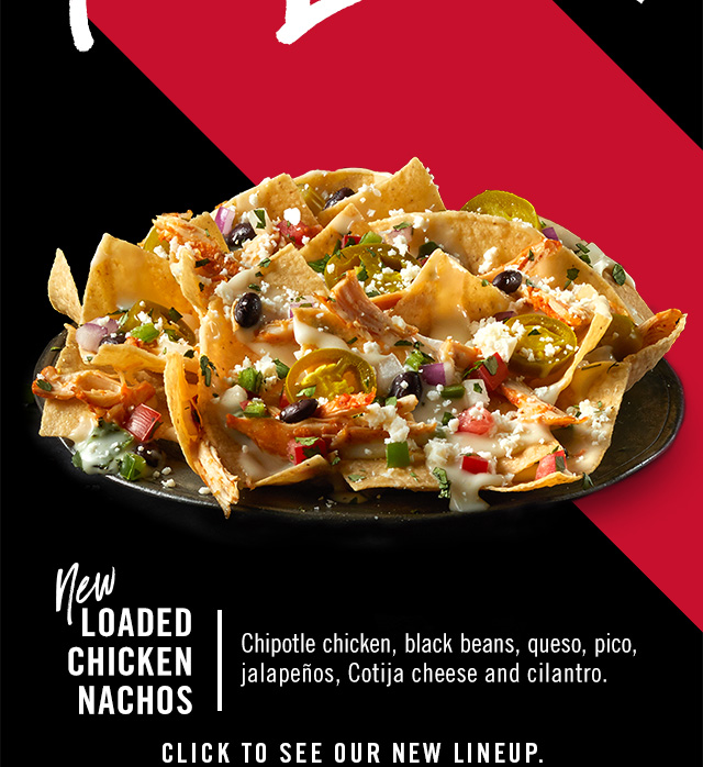 New Loaded Chicken Nachos